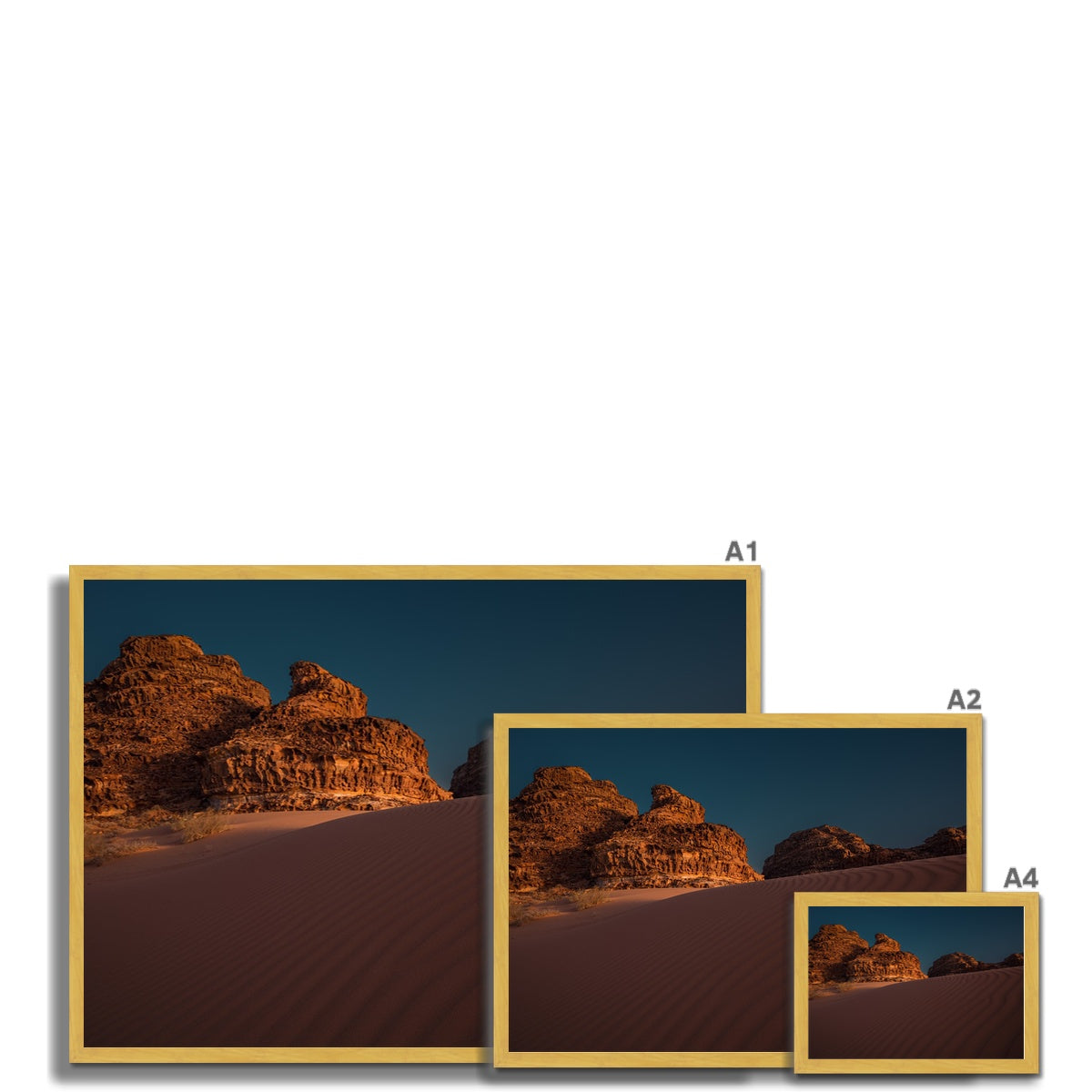 Wadi Araba Nightfall