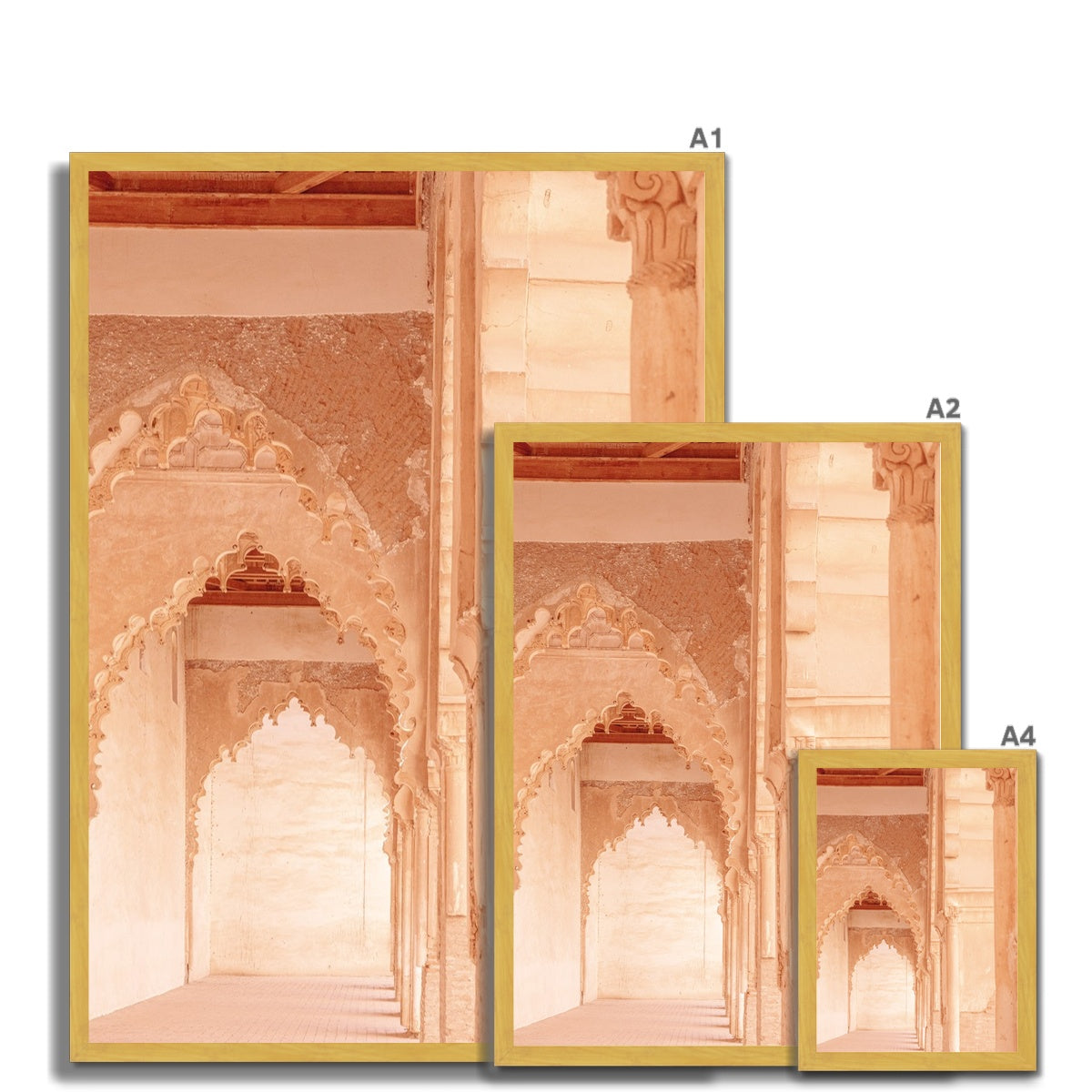 Arabesque Tinmal Mosque