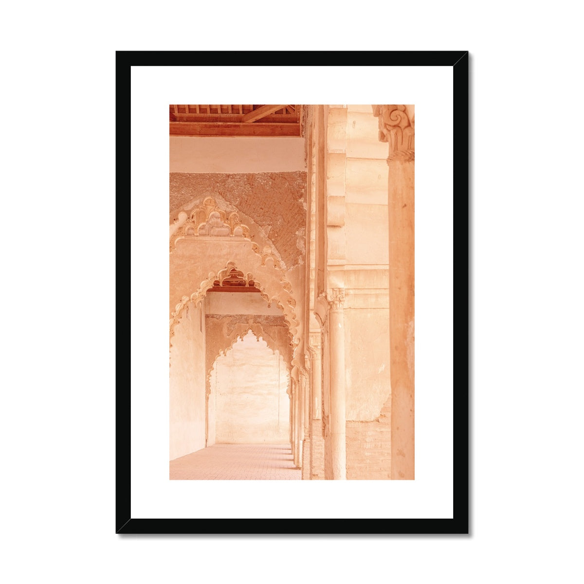 Arabesque Tinmal Mosque