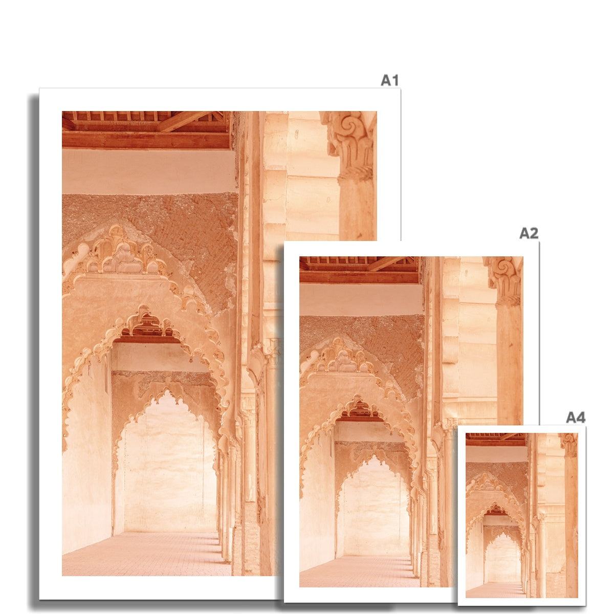 Arabesque Tinmal Mosque