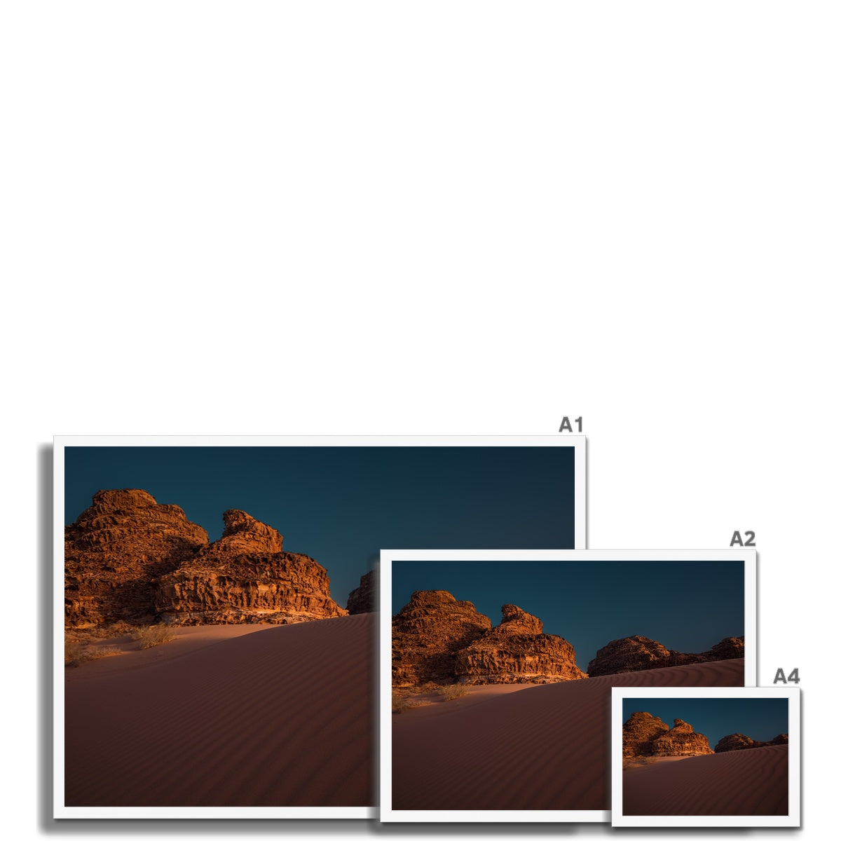 Wadi Araba Nightfall
