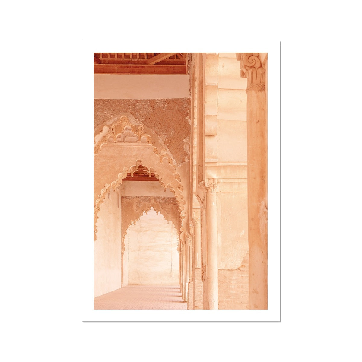 Arabesque Tinmal Mosque