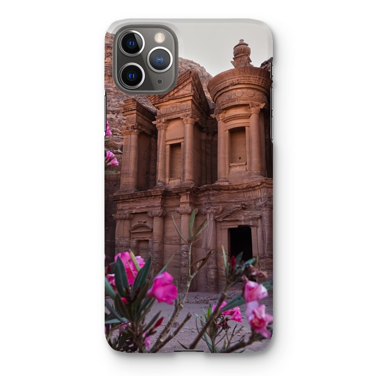 Ad Deir in Bloom Petra Snap Phone Case