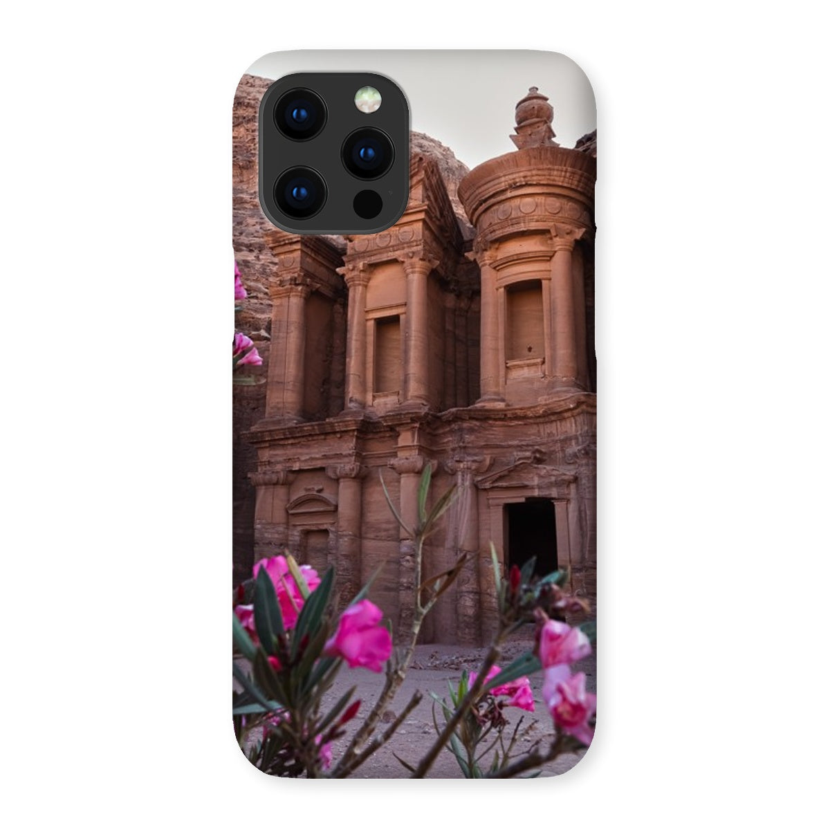 Ad Deir in Bloom Petra Snap Phone Case