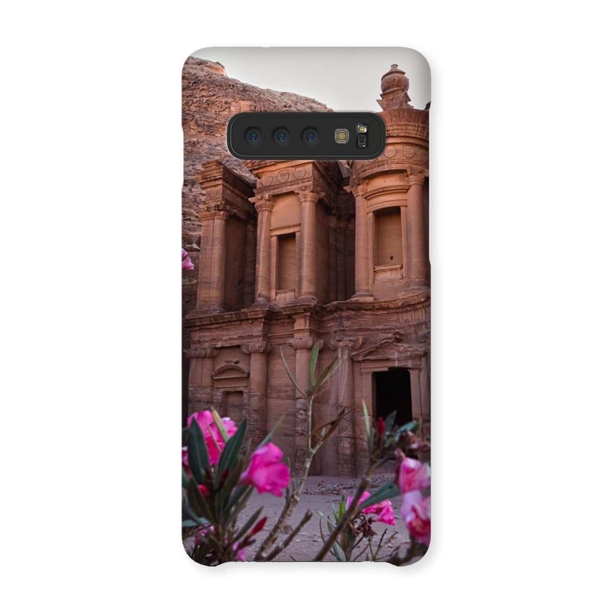 Ad Deir in Bloom Petra Snap Phone Case