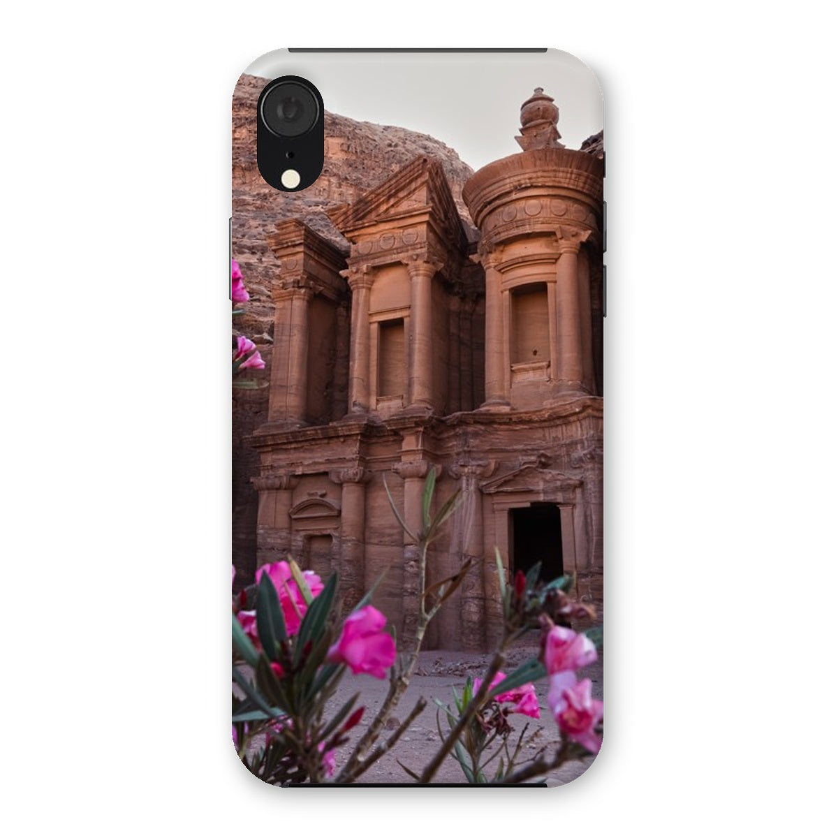 Ad Deir in Bloom Petra Snap Phone Case