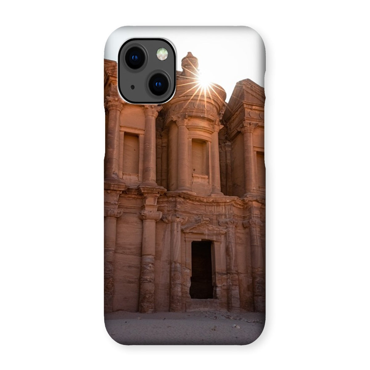 Ad Deir Petra light leak Snap Phone Case