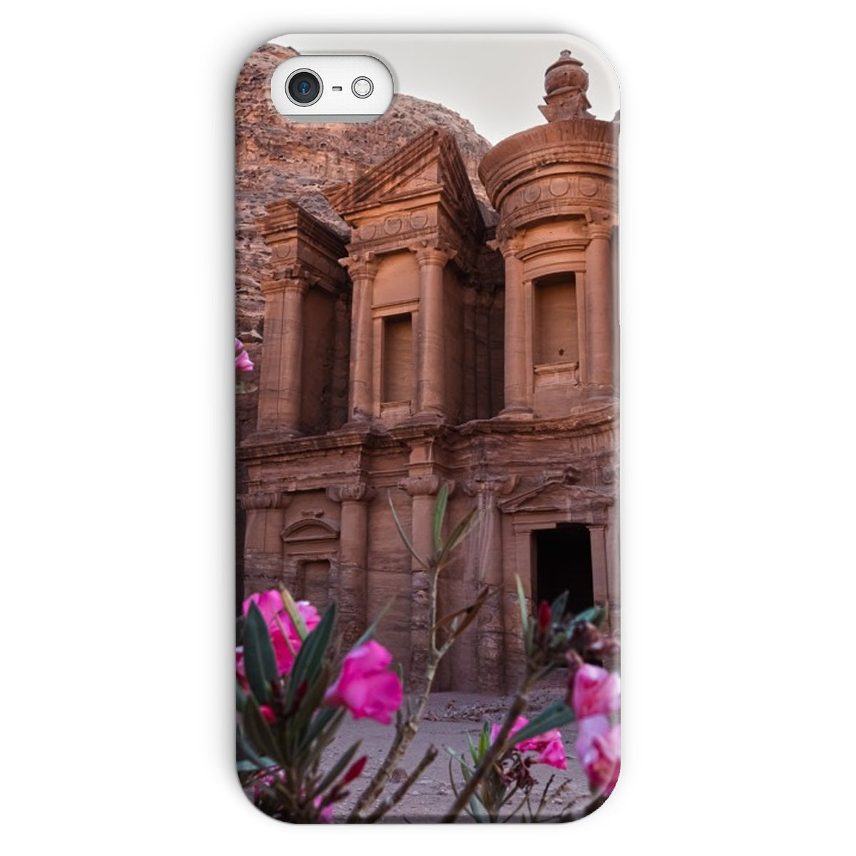 Ad Deir in Bloom Petra Snap Phone Case