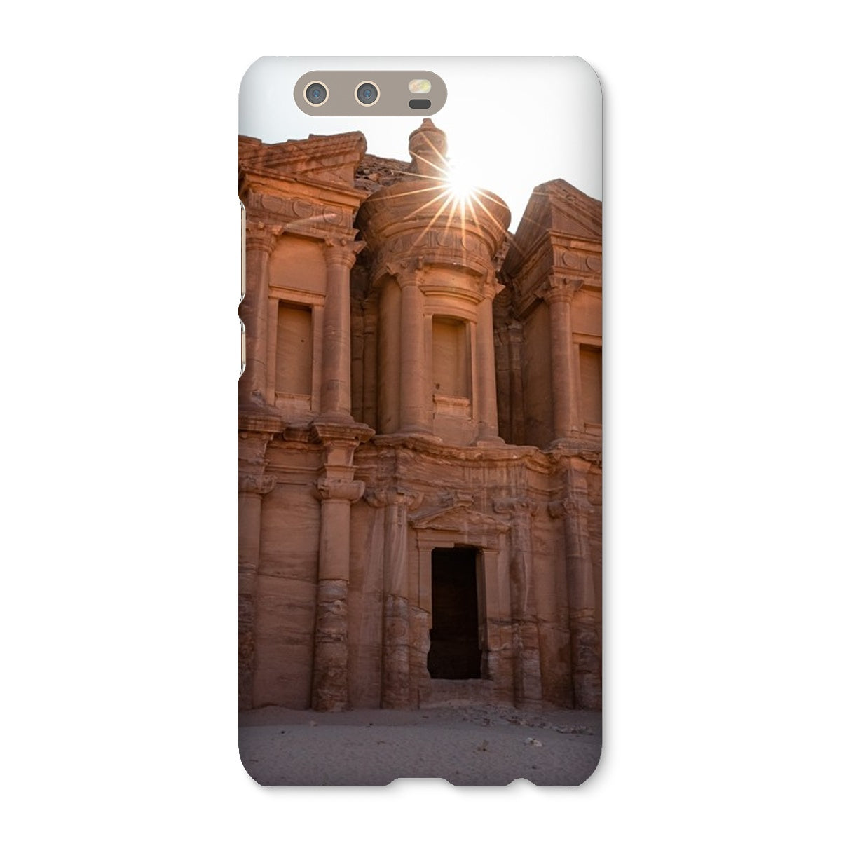 Ad Deir Petra light leak Snap Phone Case