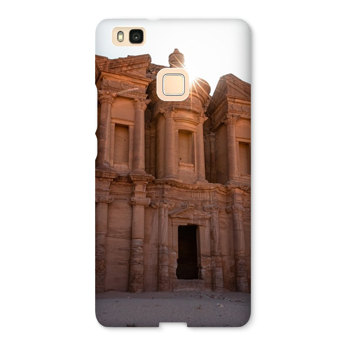 Ad Deir Petra light leak Snap Phone Case