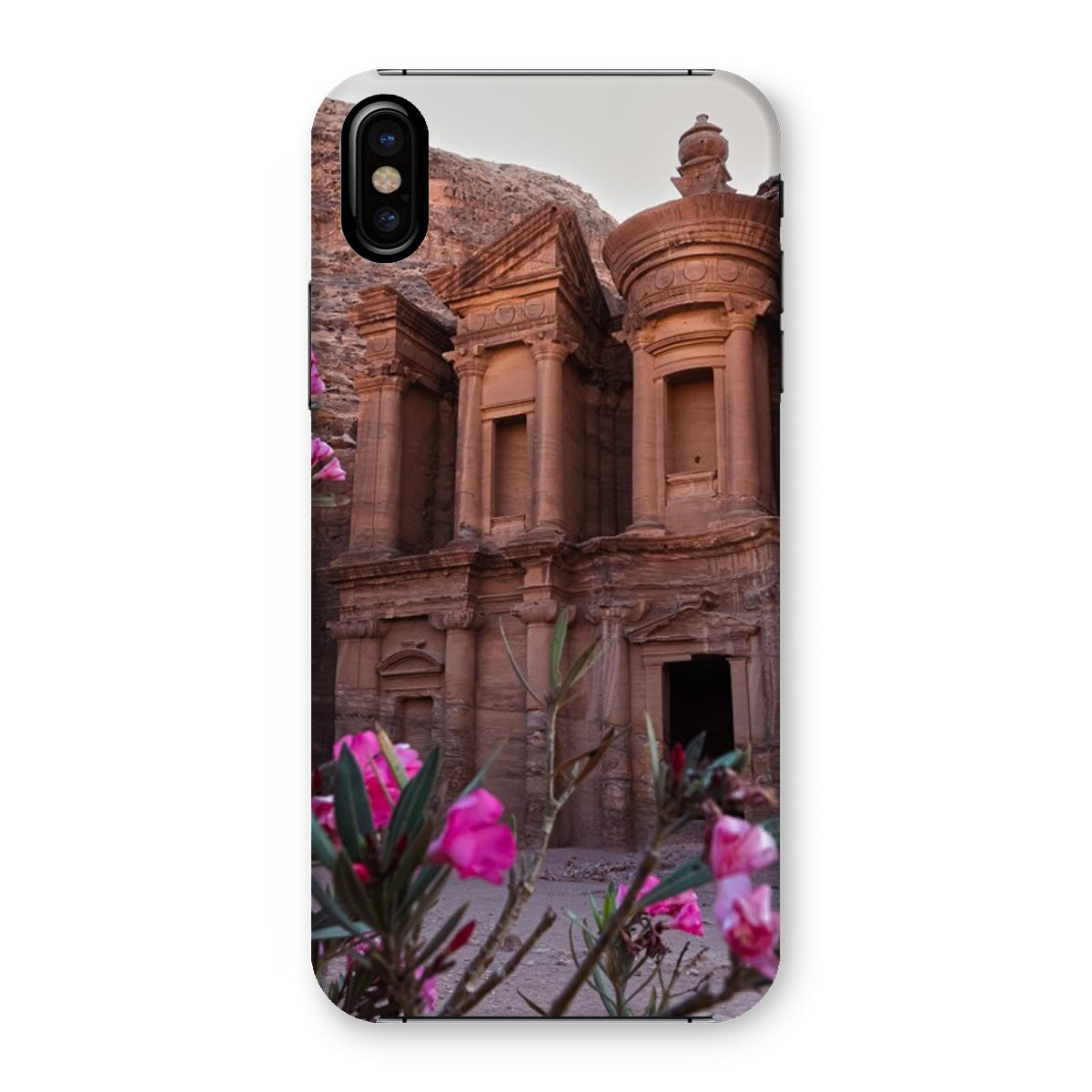 Ad Deir in Bloom Petra Snap Phone Case