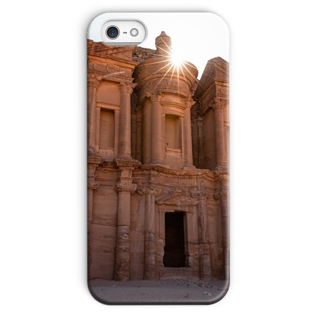 Ad Deir Petra light leak Snap Phone Case