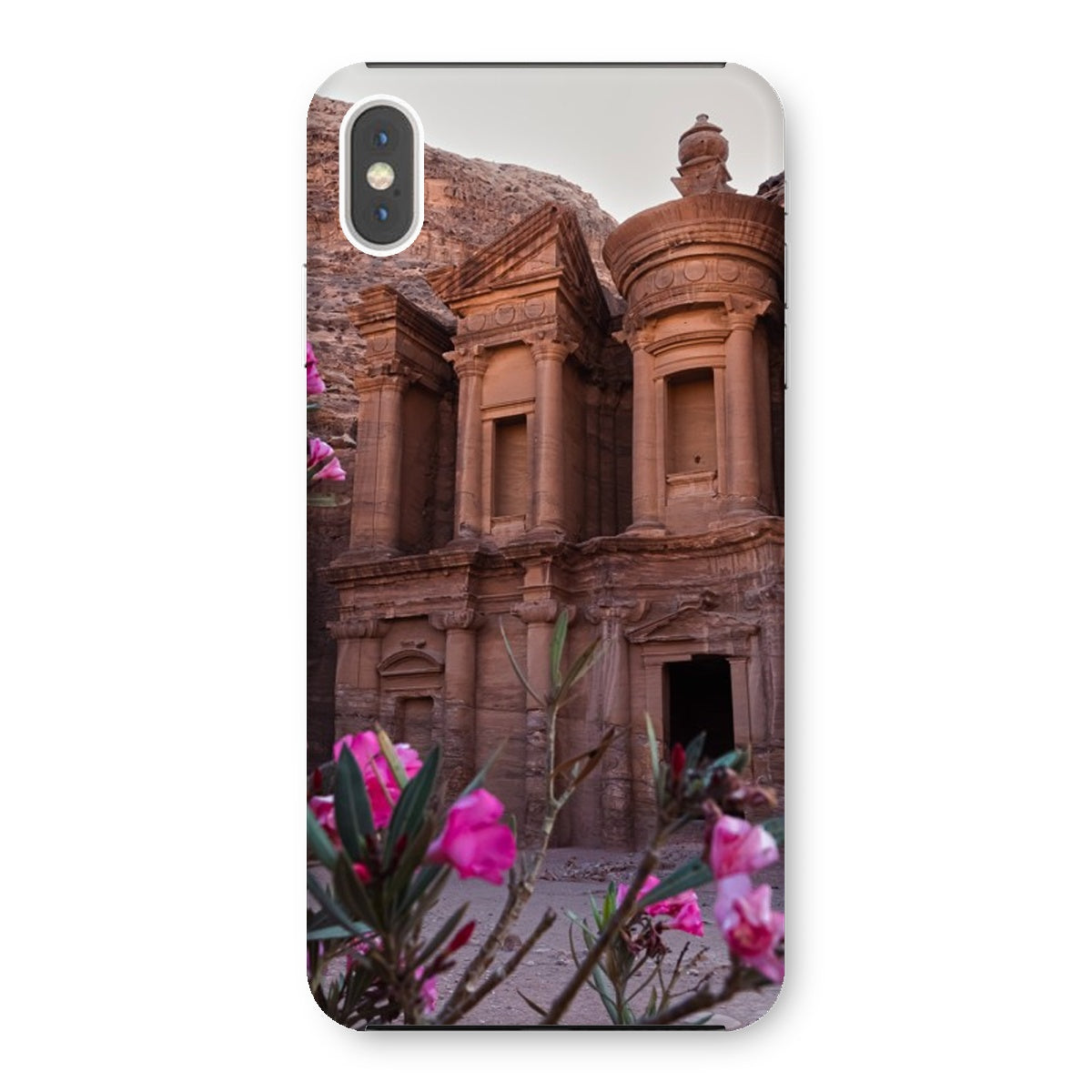 Ad Deir in Bloom Petra Snap Phone Case