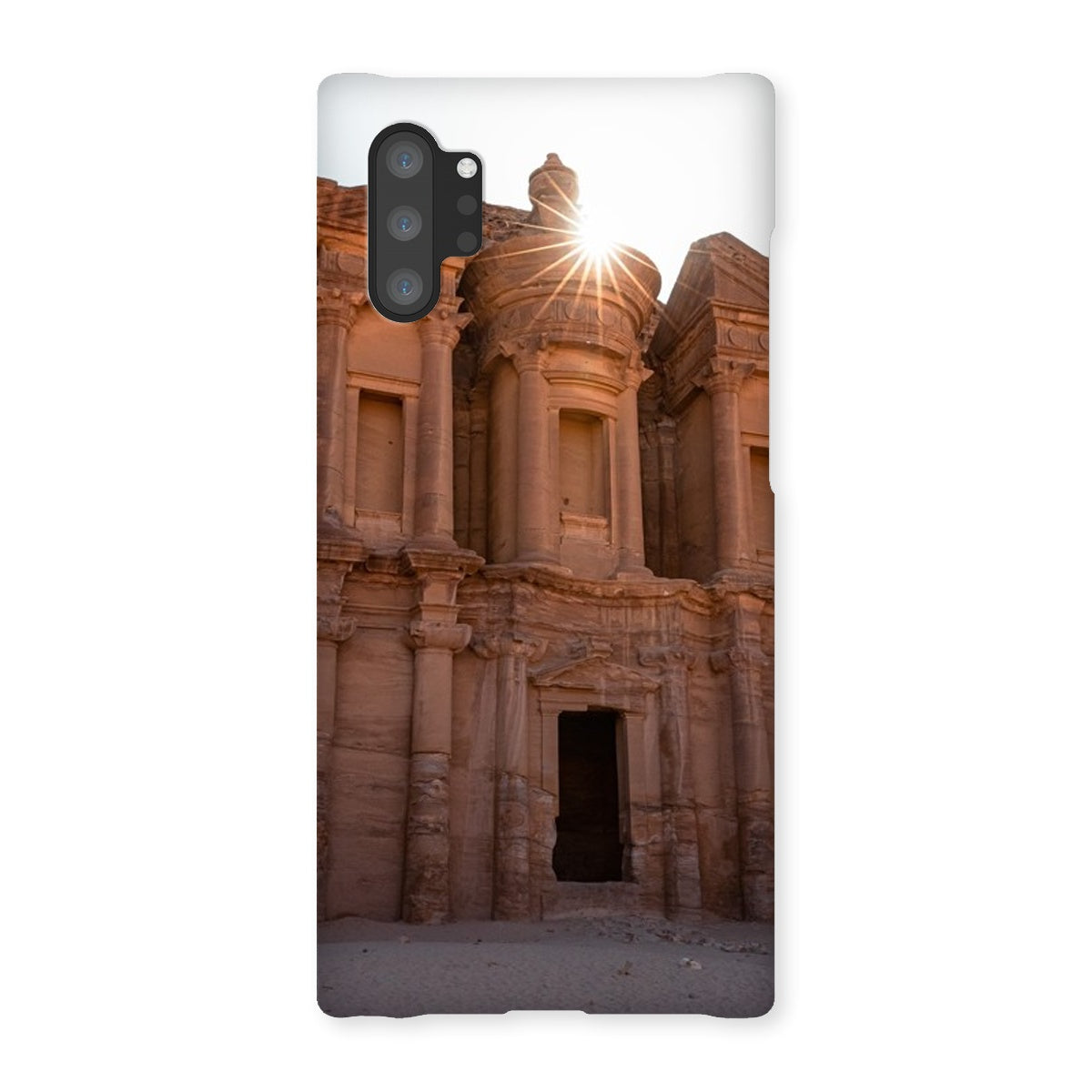 Ad Deir Petra light leak Snap Phone Case