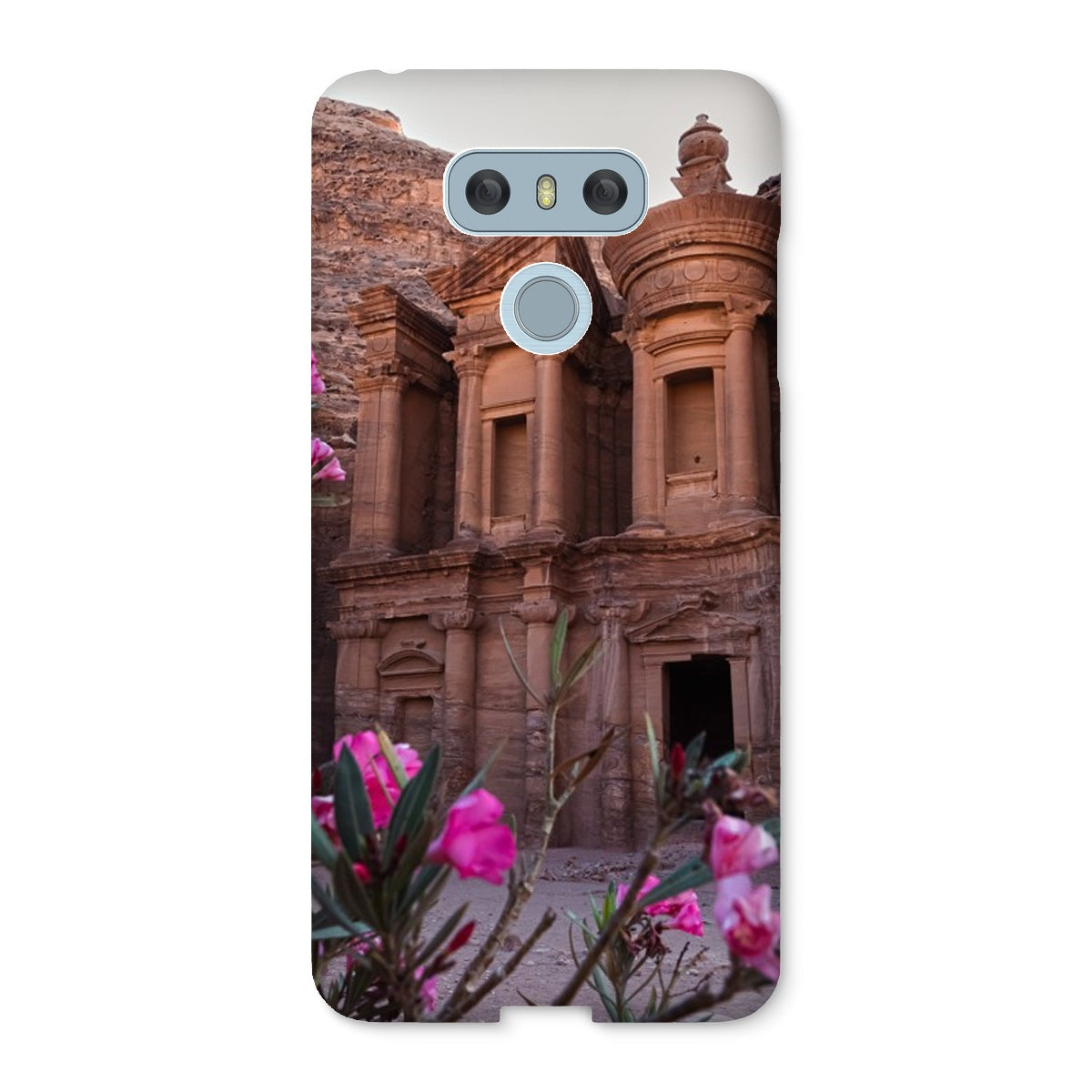 Ad Deir in Bloom Petra Snap Phone Case