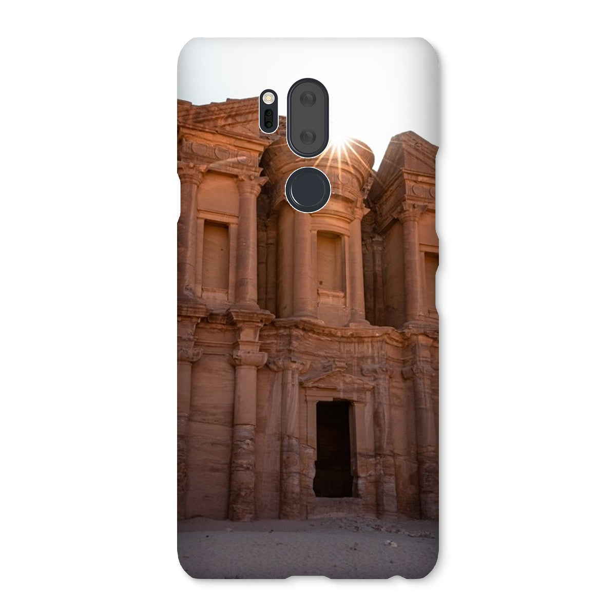 Ad Deir Petra light leak Snap Phone Case