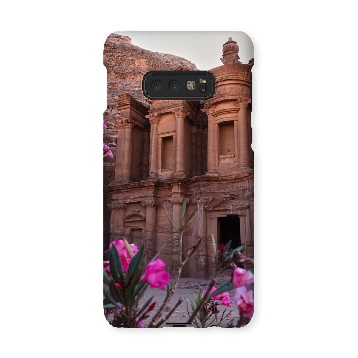 Ad Deir in Bloom Petra Snap Phone Case