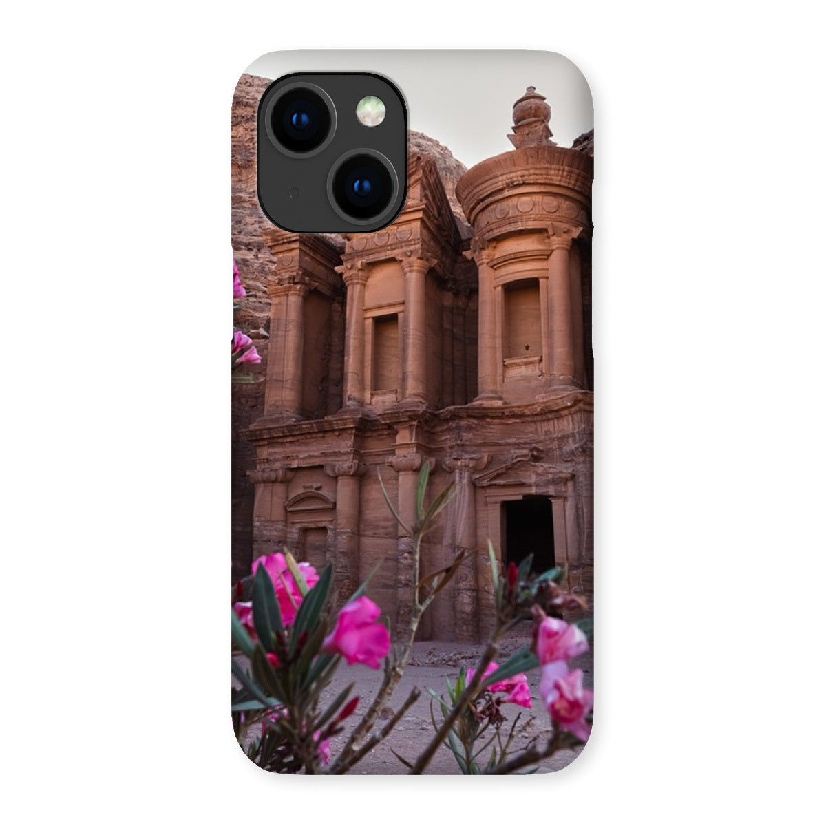 Ad Deir in Bloom Petra Snap Phone Case