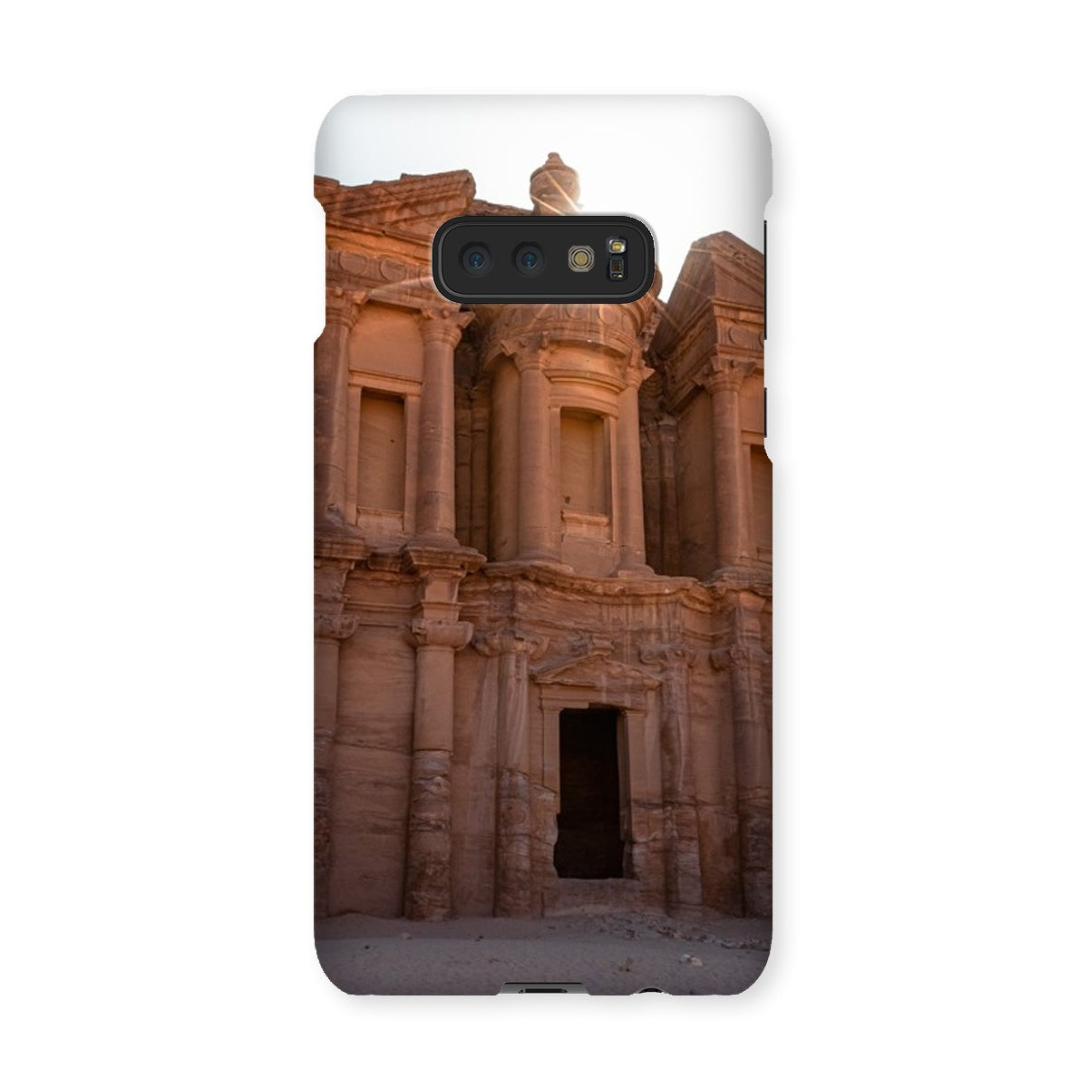 Ad Deir Petra light leak Snap Phone Case