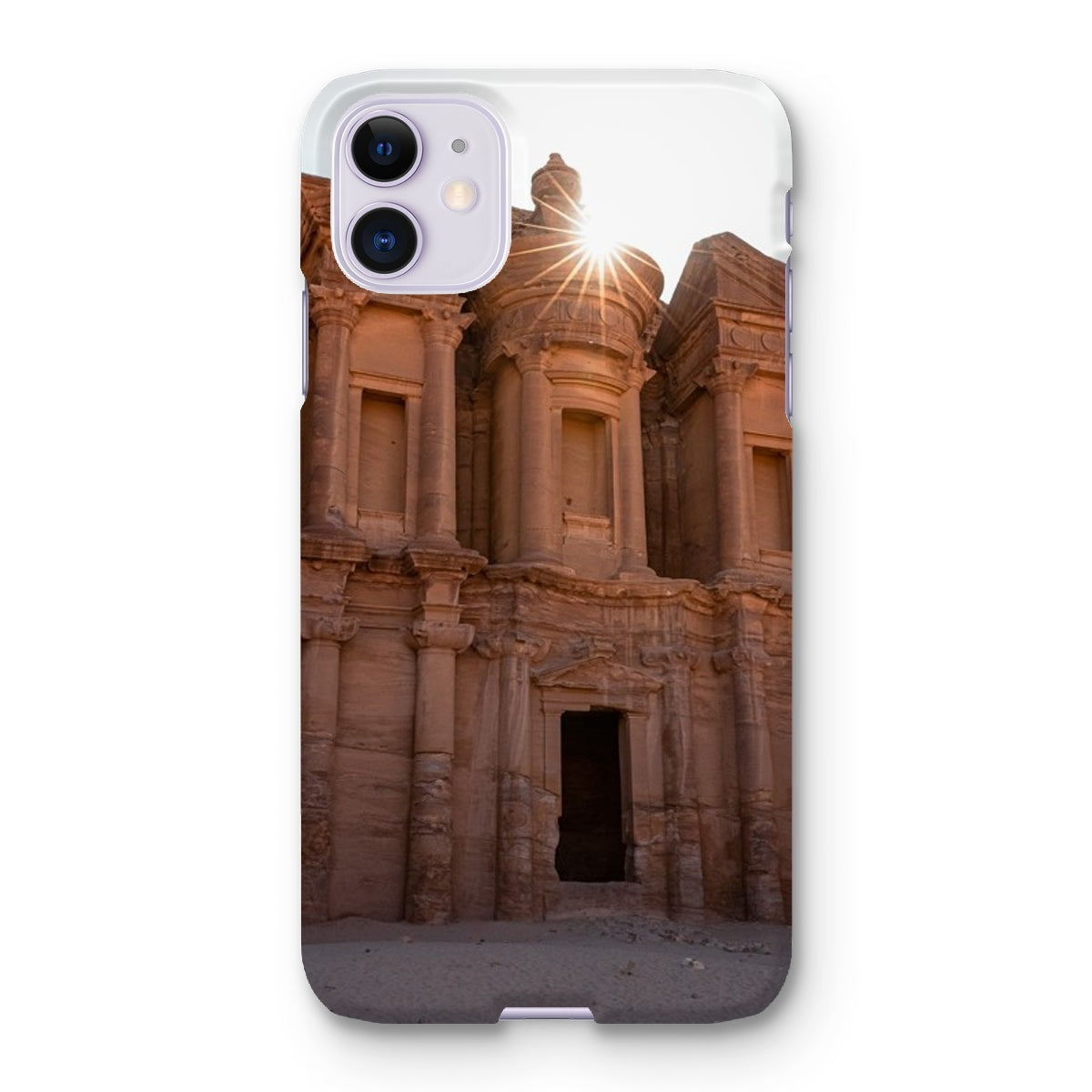 Ad Deir Petra light leak Snap Phone Case