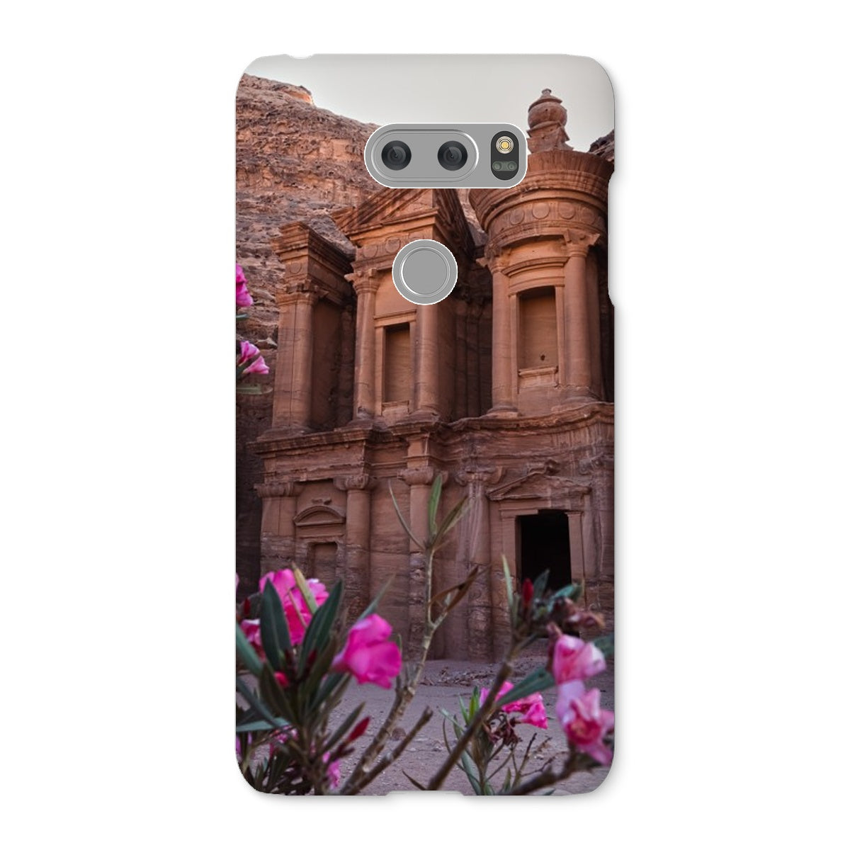 Ad Deir in Bloom Petra Snap Phone Case