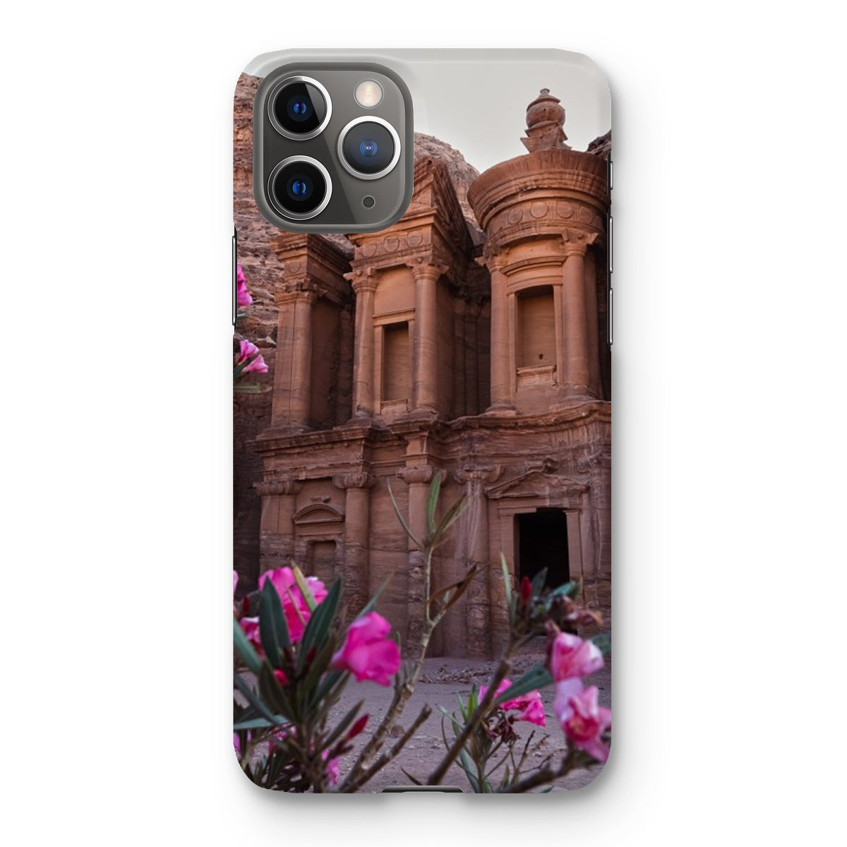 Ad Deir in Bloom Petra Snap Phone Case