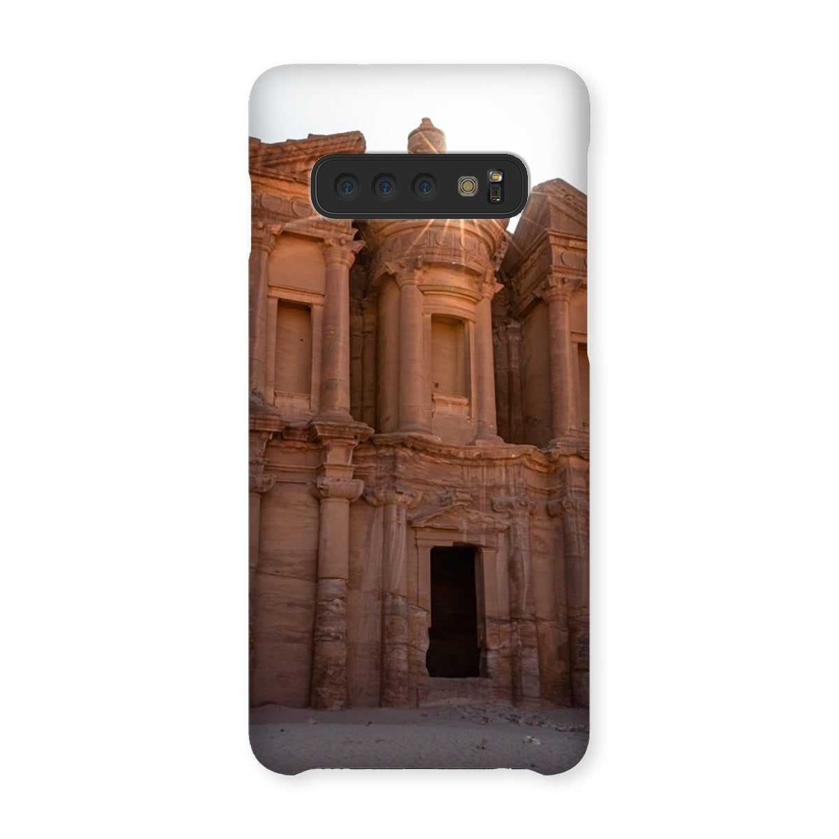 Ad Deir Petra light leak Snap Phone Case