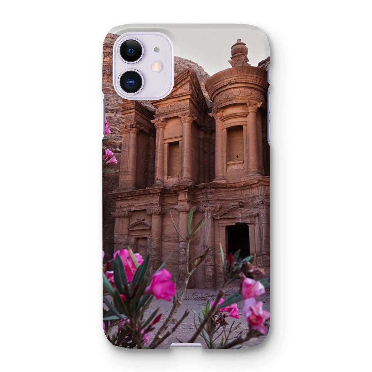 Ad Deir in Bloom Petra Snap Phone Case