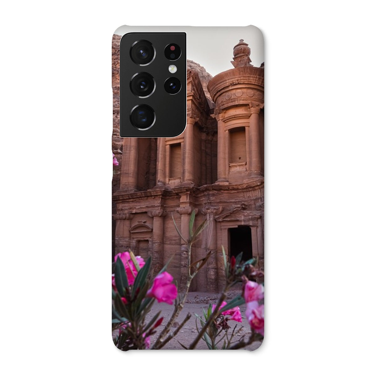 Ad Deir in Bloom Petra Snap Phone Case