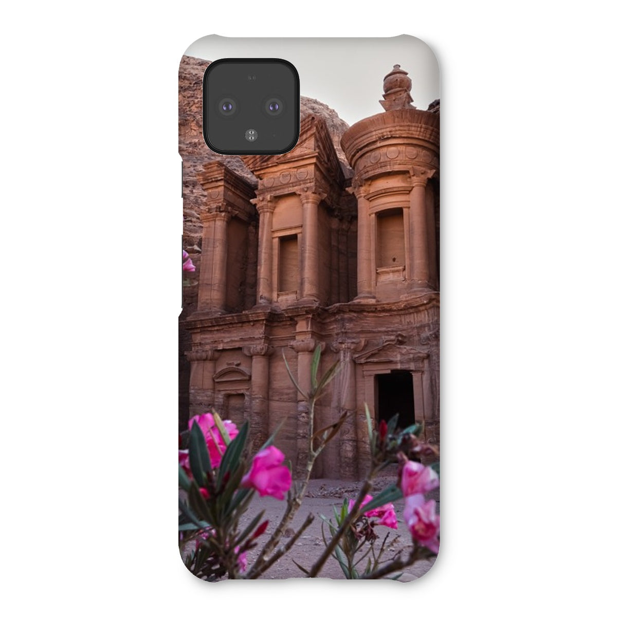 Ad Deir in Bloom Petra Snap Phone Case