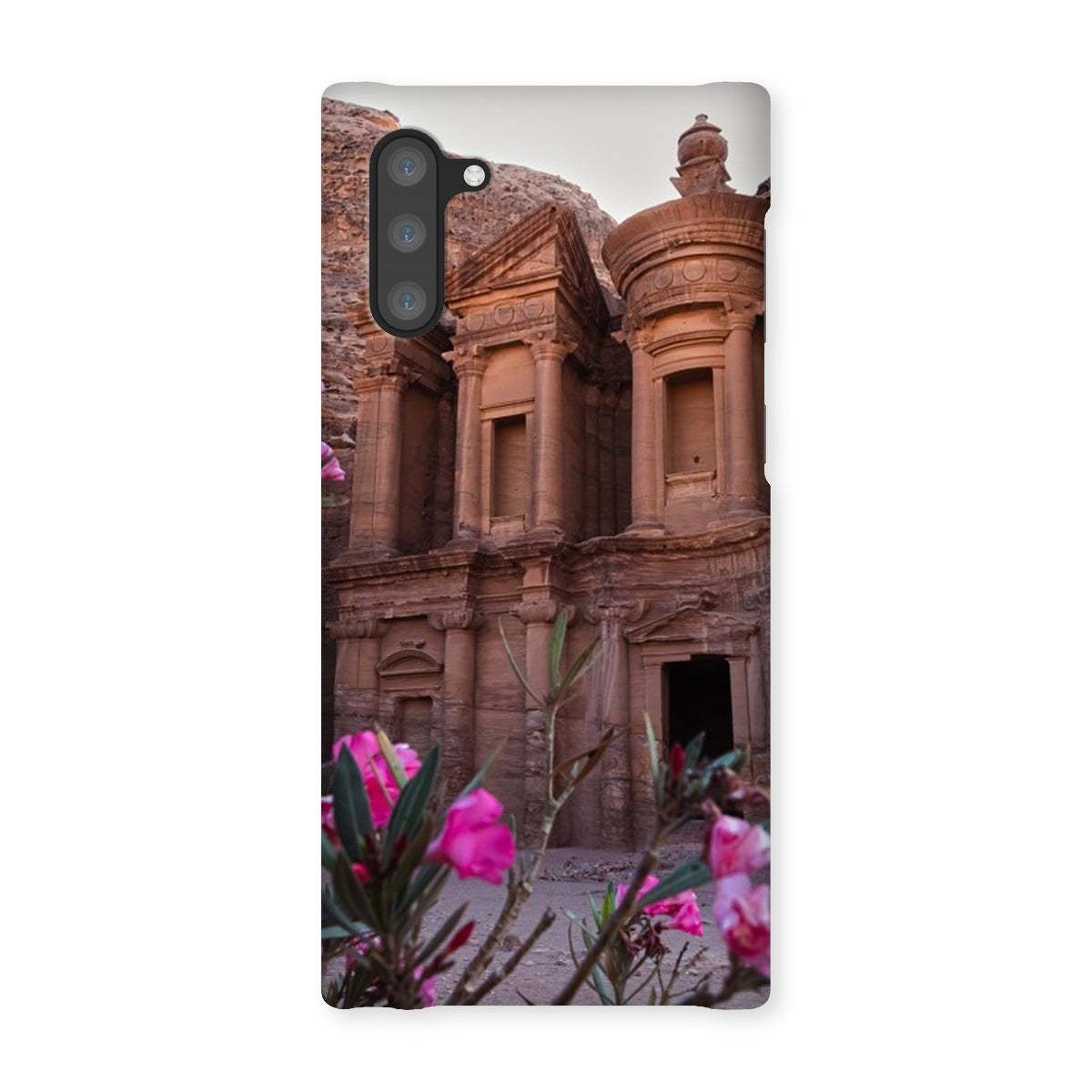 Ad Deir in Bloom Petra Snap Phone Case