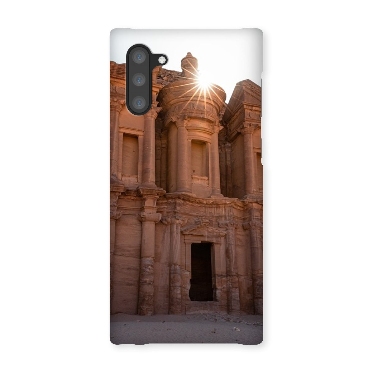 Ad Deir Petra light leak Snap Phone Case