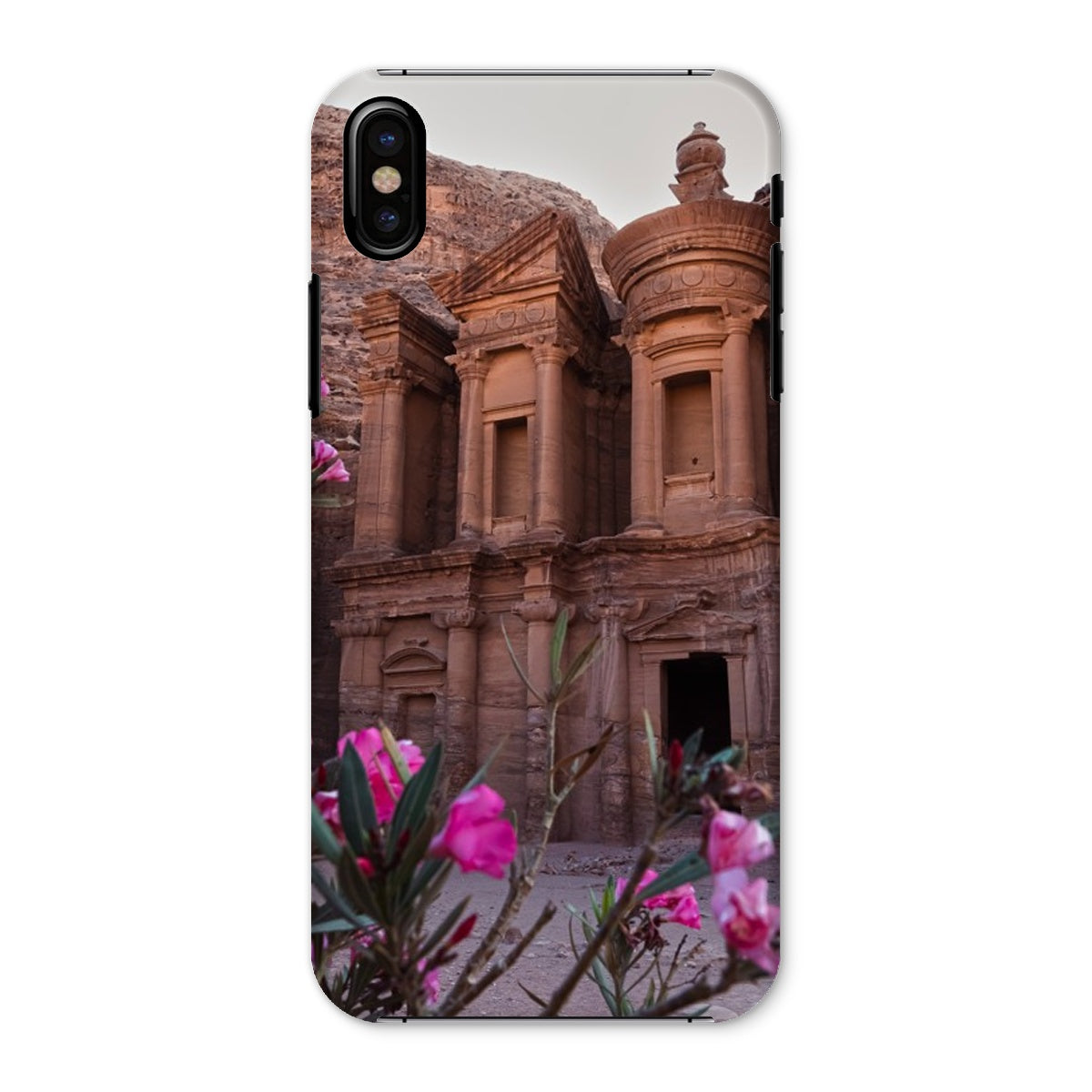 Ad Deir in Bloom Petra Snap Phone Case