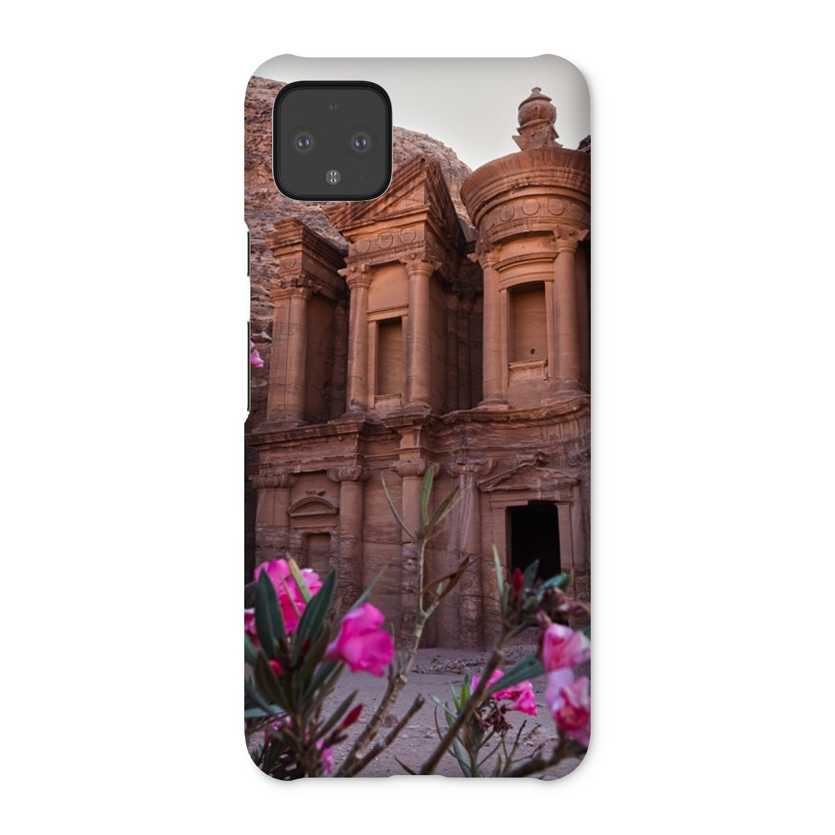 Ad Deir in Bloom Petra Snap Phone Case